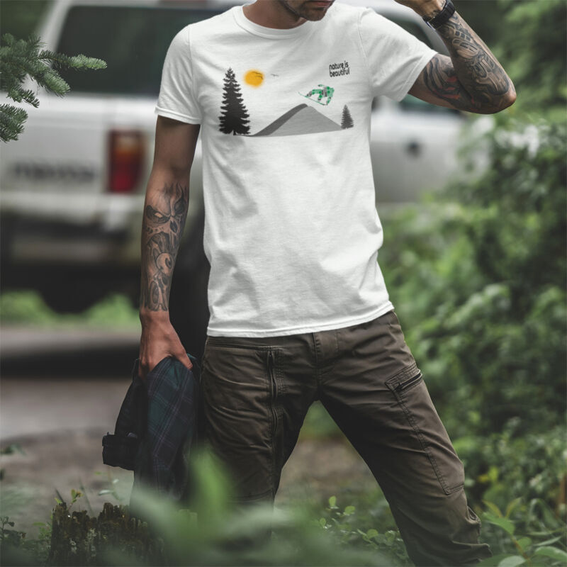 Sample Snowboarder T-Shirt