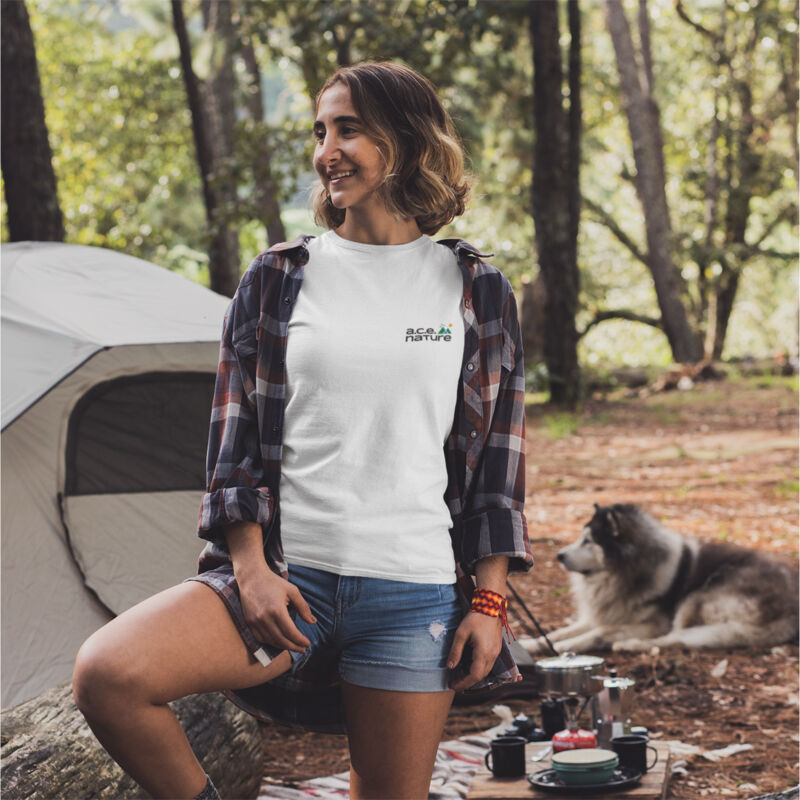 Sample Purchase a.c.e. Nature T-Shirt with Black Logo